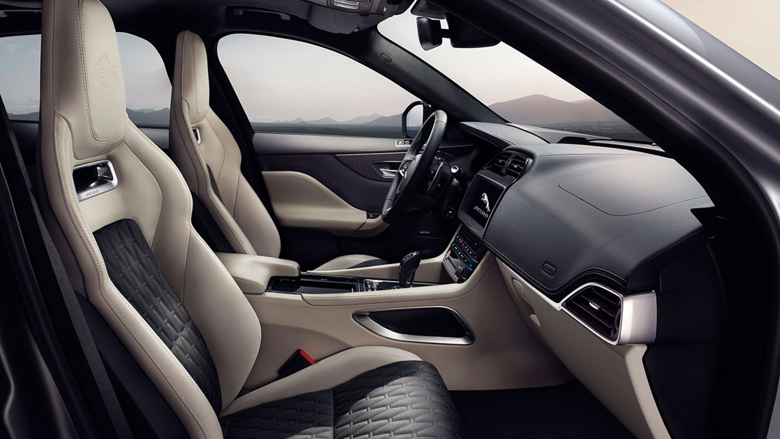 F Pace Interior Features Luxury Suv Jaguar Morocco