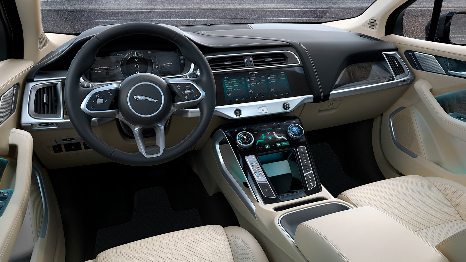 Electric Vehicle Interior Design Jaguar I Pace Jaguar Lebanon