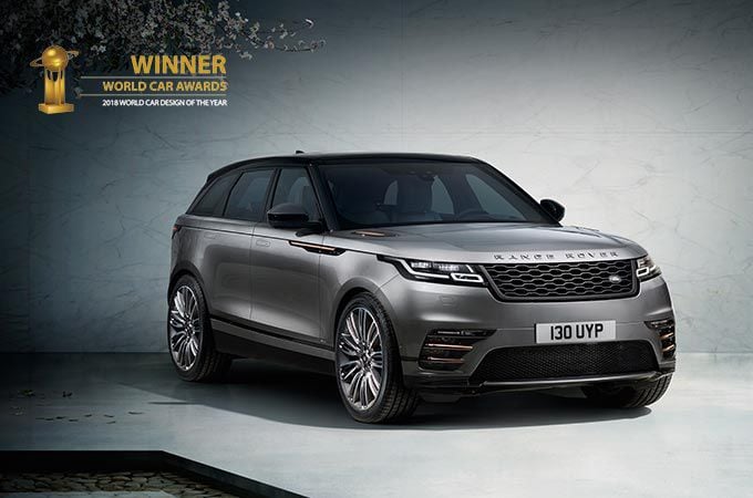 RANGE ROVER VELAR - WINNER WORLD CAR DESIGN OF THE YEAR