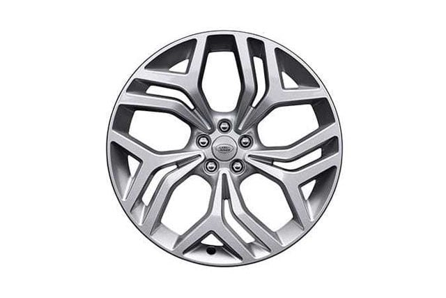 LLANTAS DE 21" CON 5 RADIOS DOBLES STYLE 5047 Y ACABADO EN SPARKLE SILVER