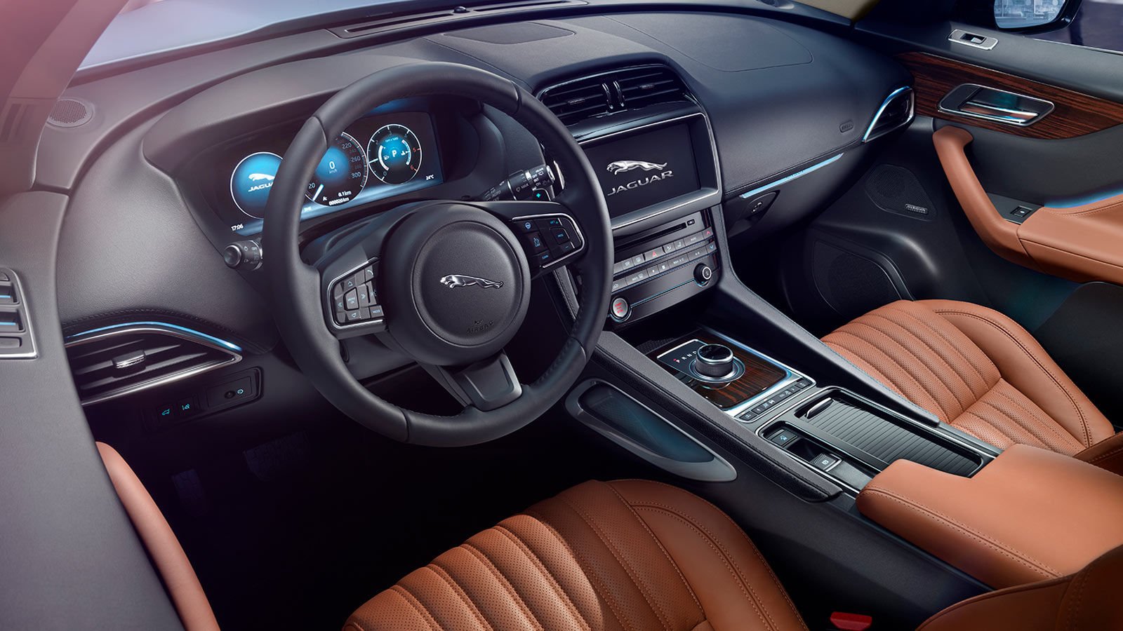 FPACE Interior Features Luxury SUV Jaguar Jordan