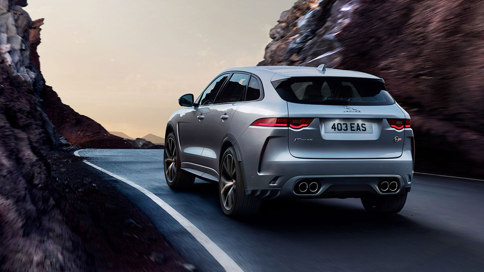 Jaguar f pace размеры