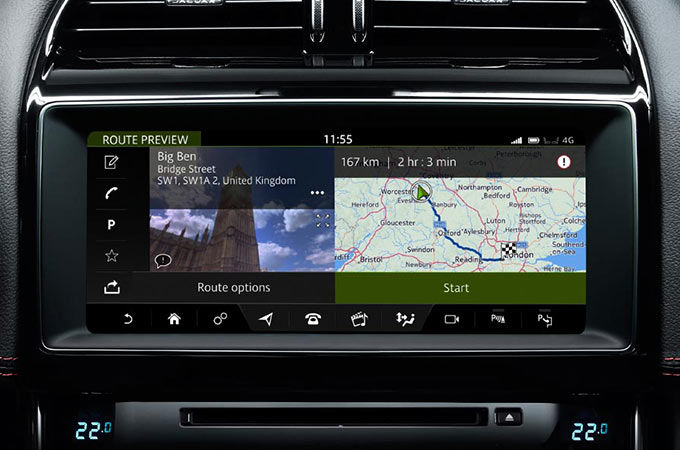Jaguar incontrol remote