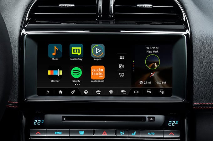 Jaguar incontrol remote
