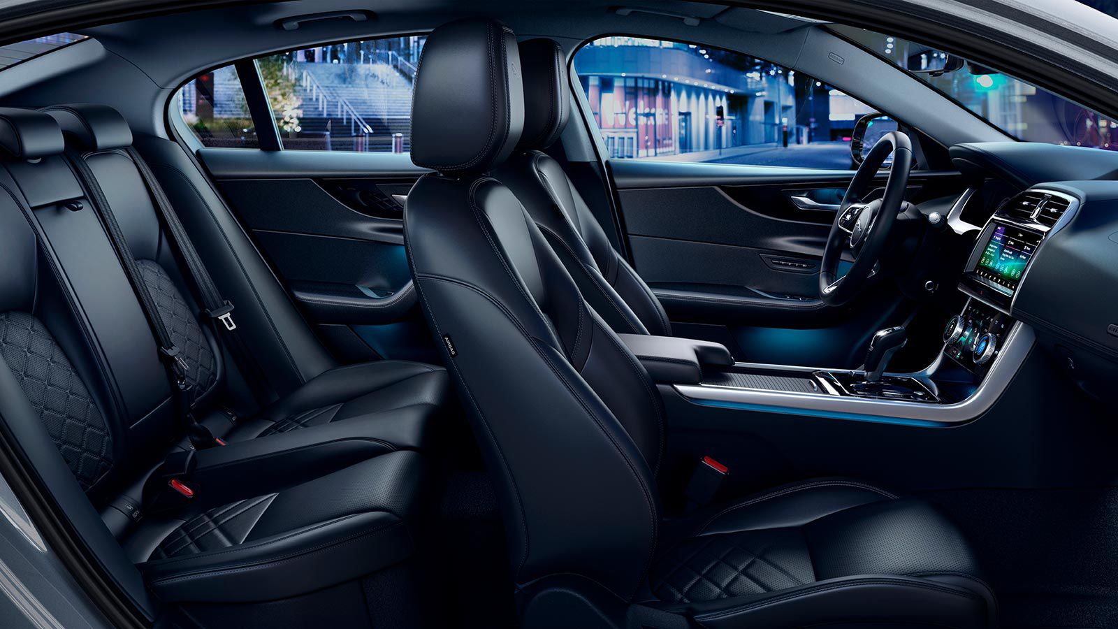 Interior Features Jaguar XE Elegantly Crafted Sports Saloon