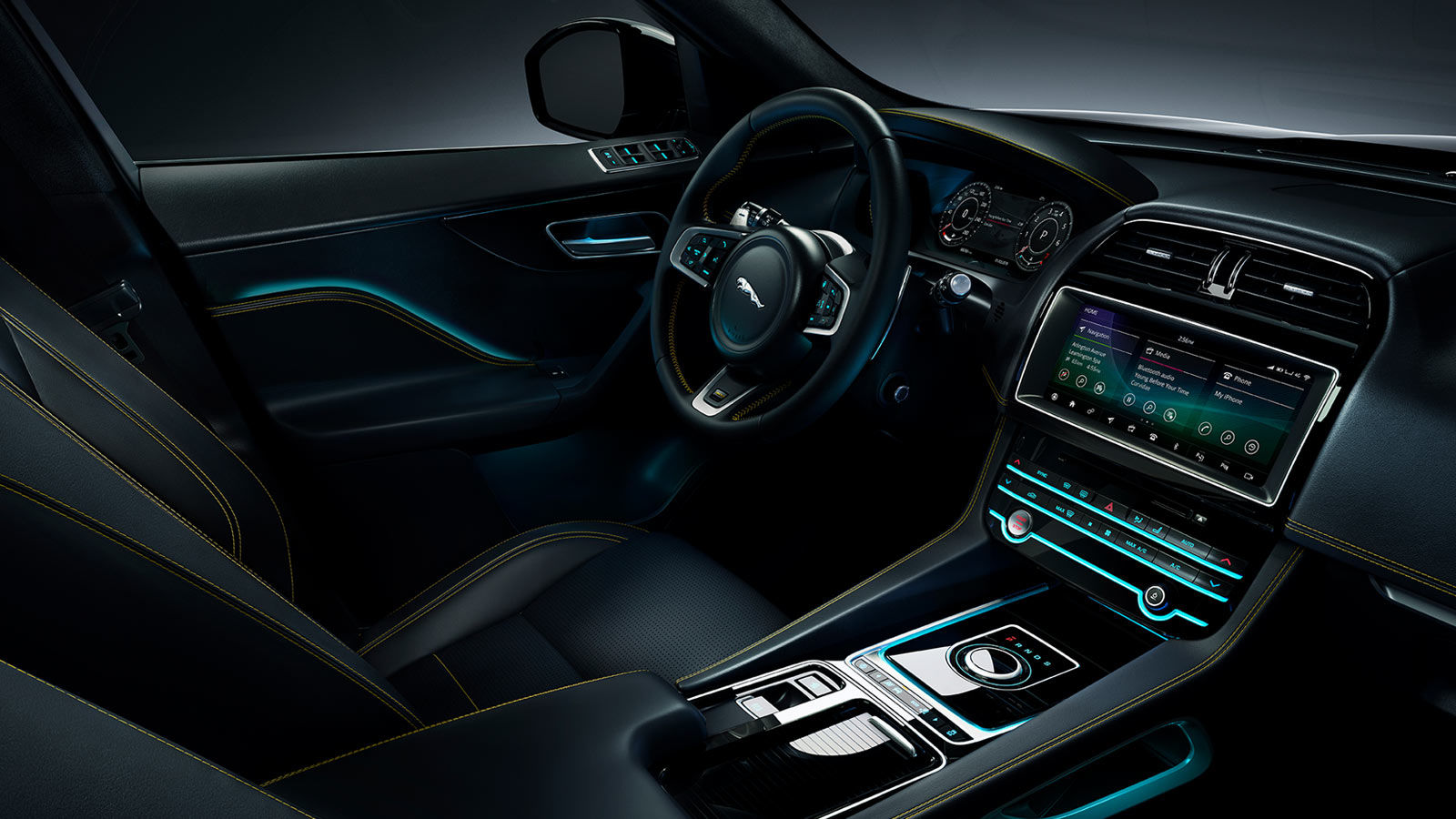 Jaguar F-PACE | Diseño interior | SUV premium | Jaguar ...