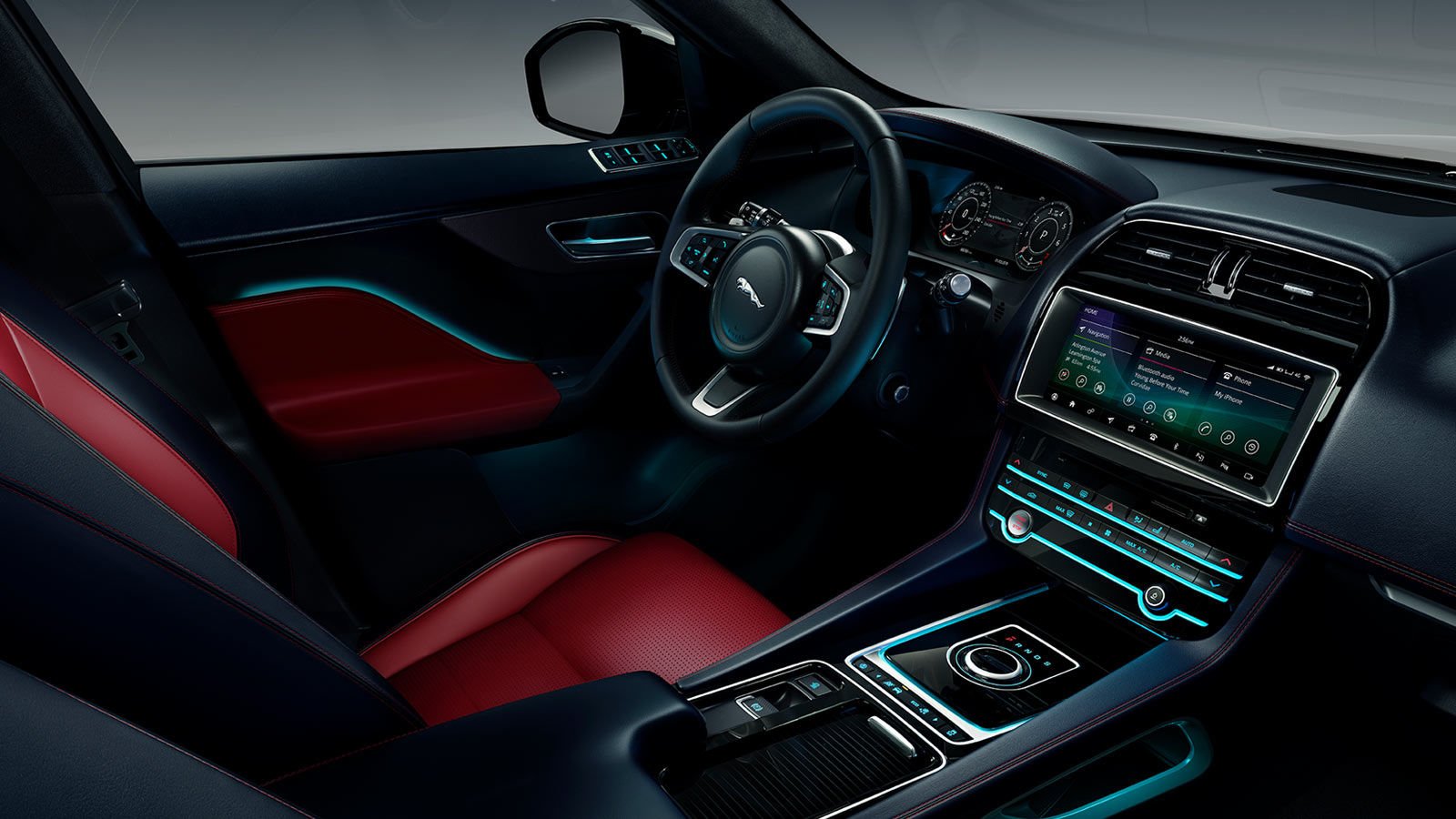 Jaguar FPACE Design Intérieur SUV Luxueux Jaguar NouvelleCalédonie