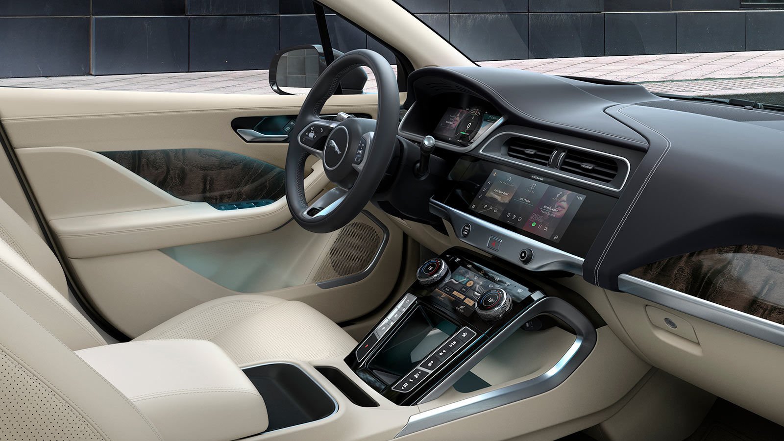 IPACE Interior image gallery Allelectric SUV Jaguar UAE