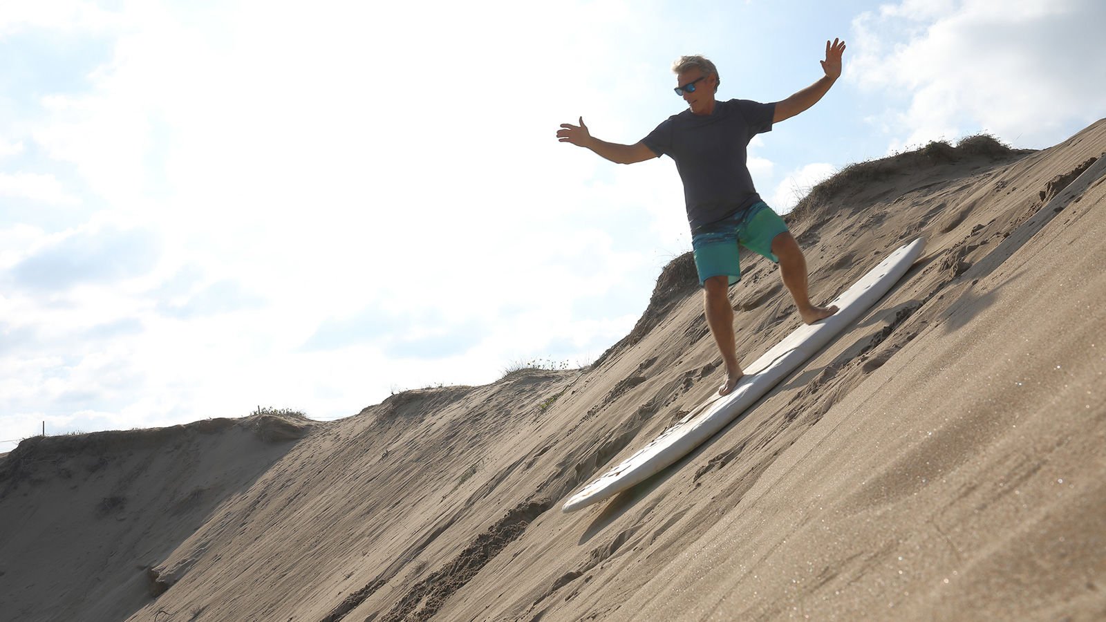 Sand Surfing