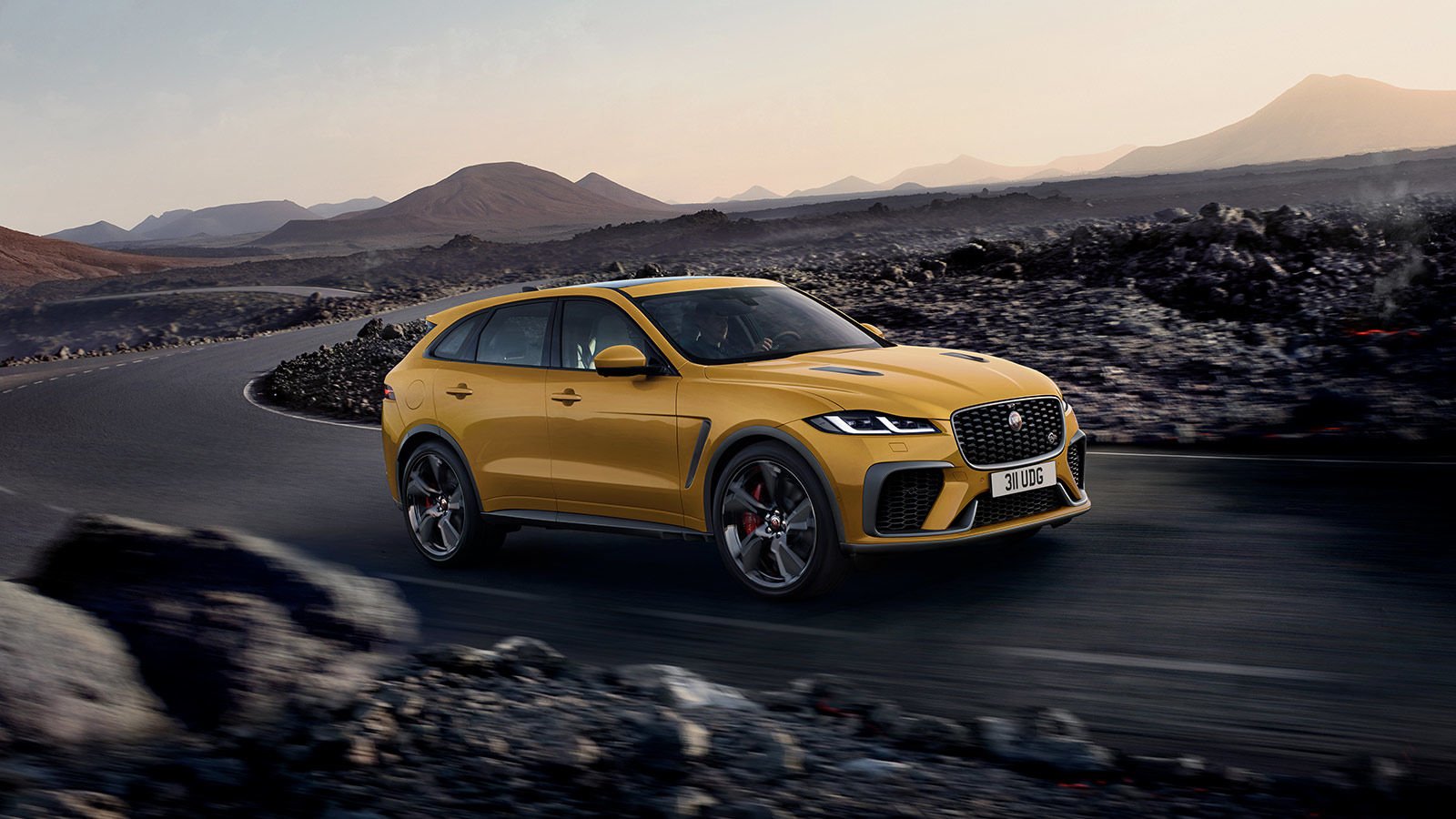 Jaguar f pace размеры