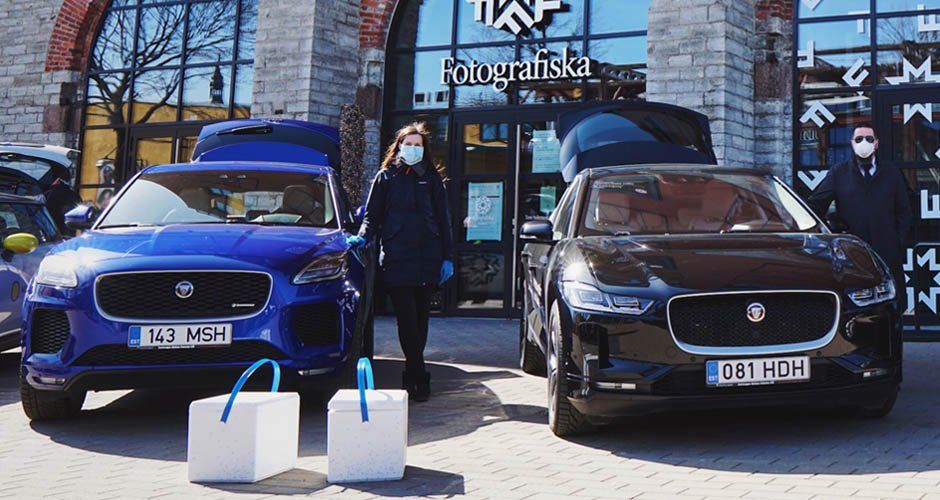 THE JAGUAR TEAM JOINED FORCES TO DELIVER NEARLY 200 PORTIONS OF SOUP TO PEOPLE IN NEED
