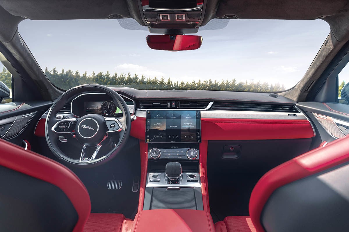Interjero Jaguar F-Pace