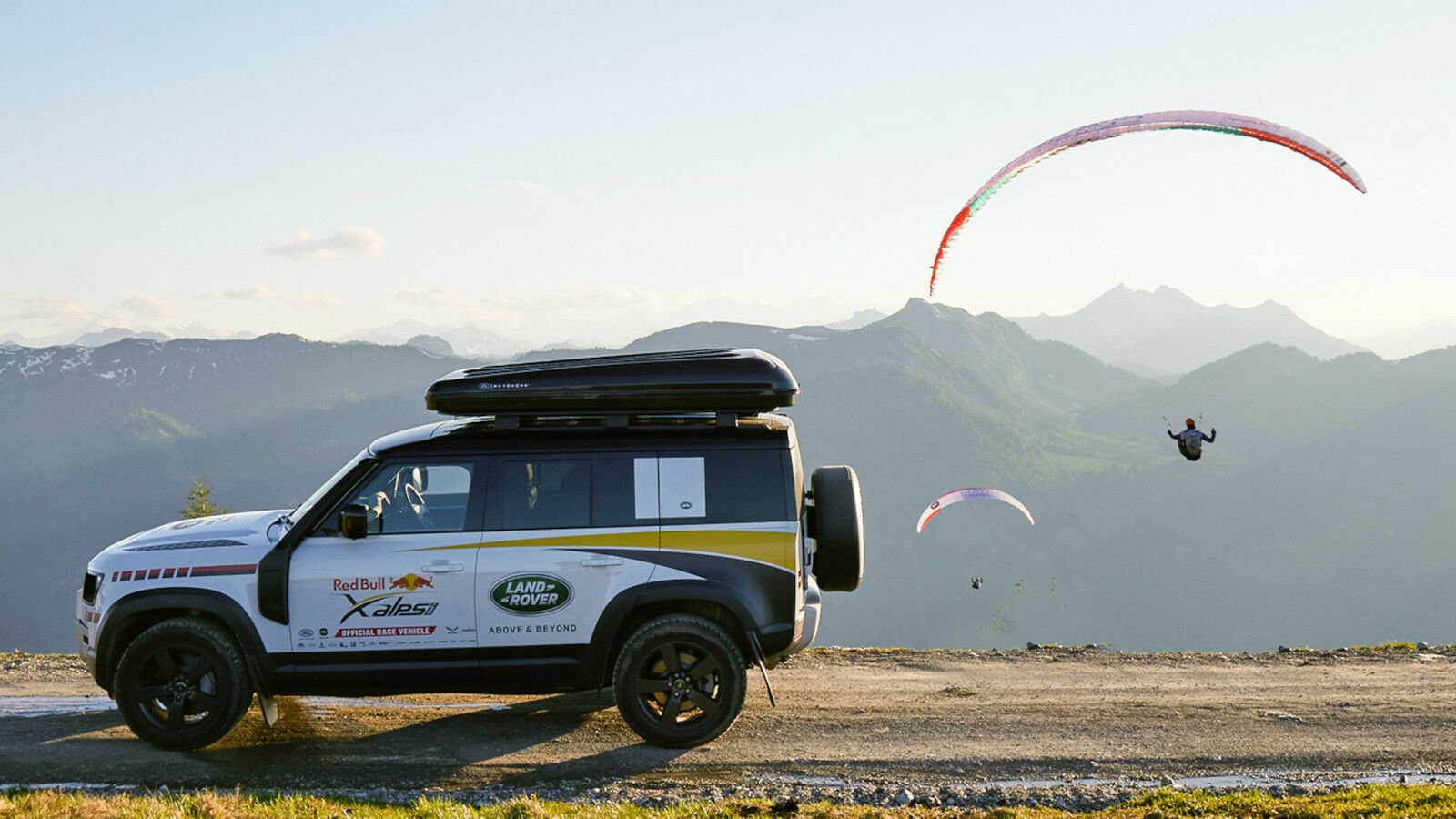: DEFENDER SUPPORTS RED BULL X-ALPS