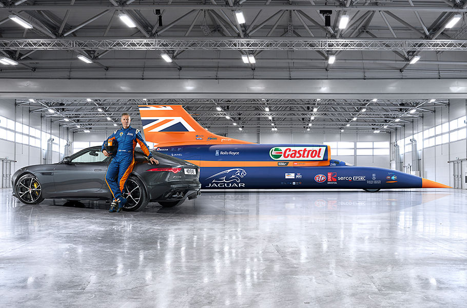 BLOODHOUND SUPERSONIC CAR