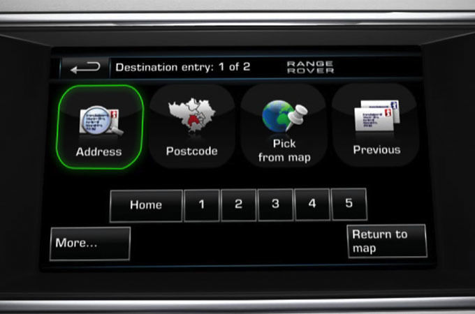 Land rover navigation