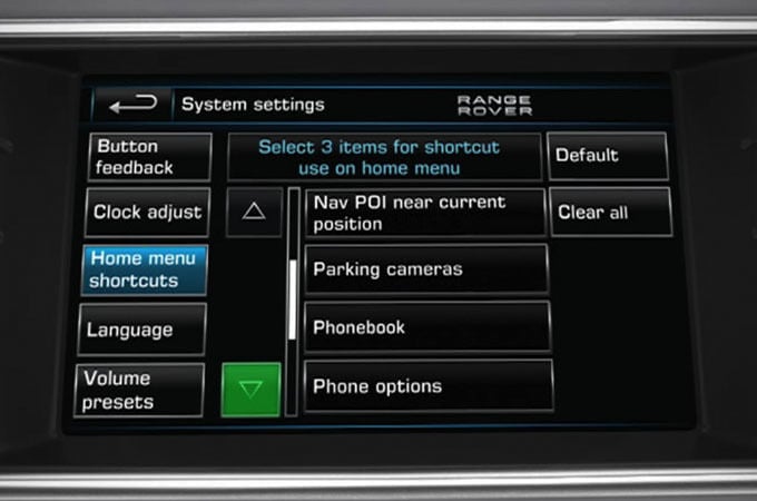 Range Rover Evoque Infotainment - Guides and Manuals - Land Rover ...